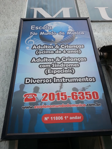 Avaliações sobre Escola de Música "No Mundo da Música" em São Paulo - Escola