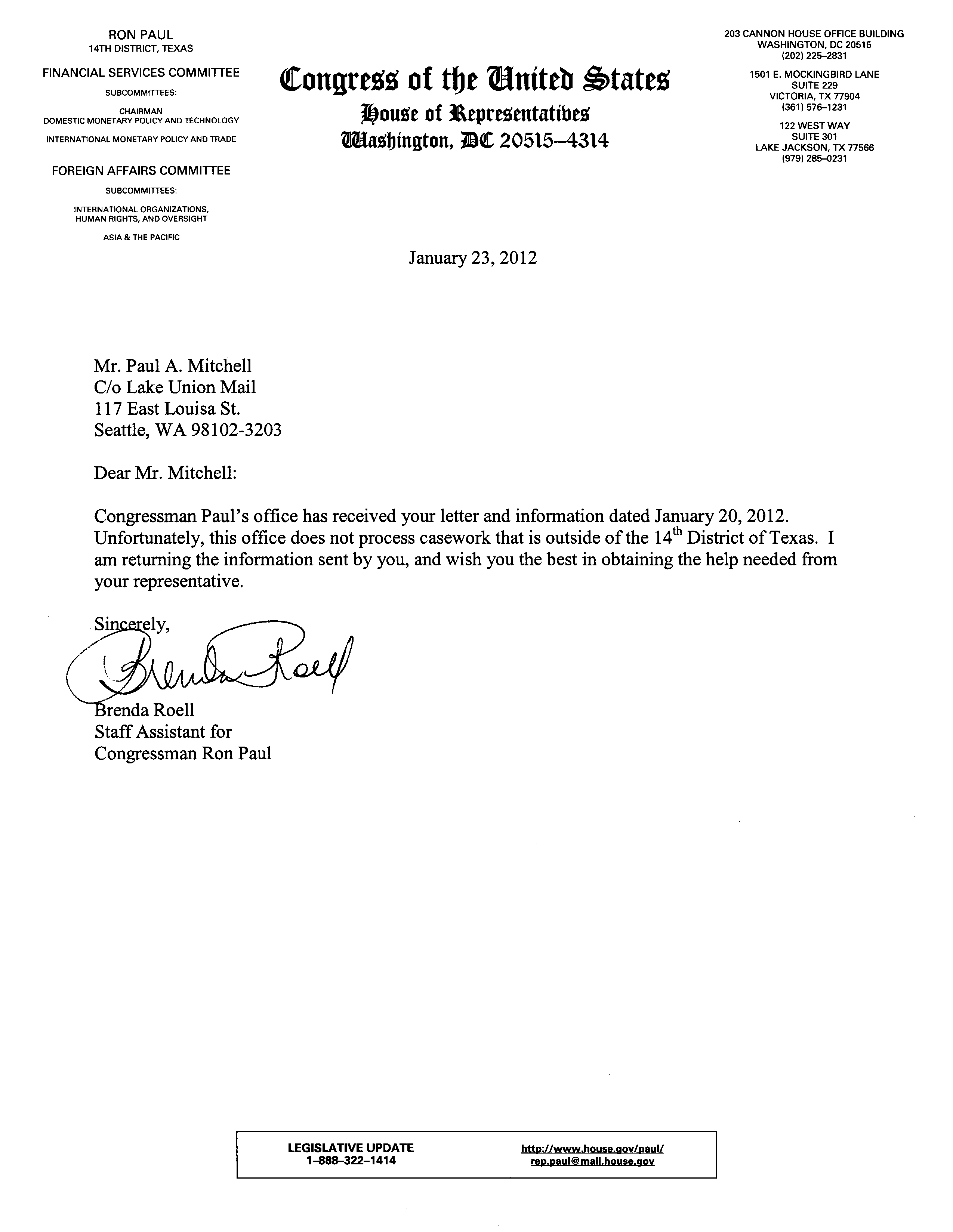 Sample Document With Enclosure And Cc / Business Letter with