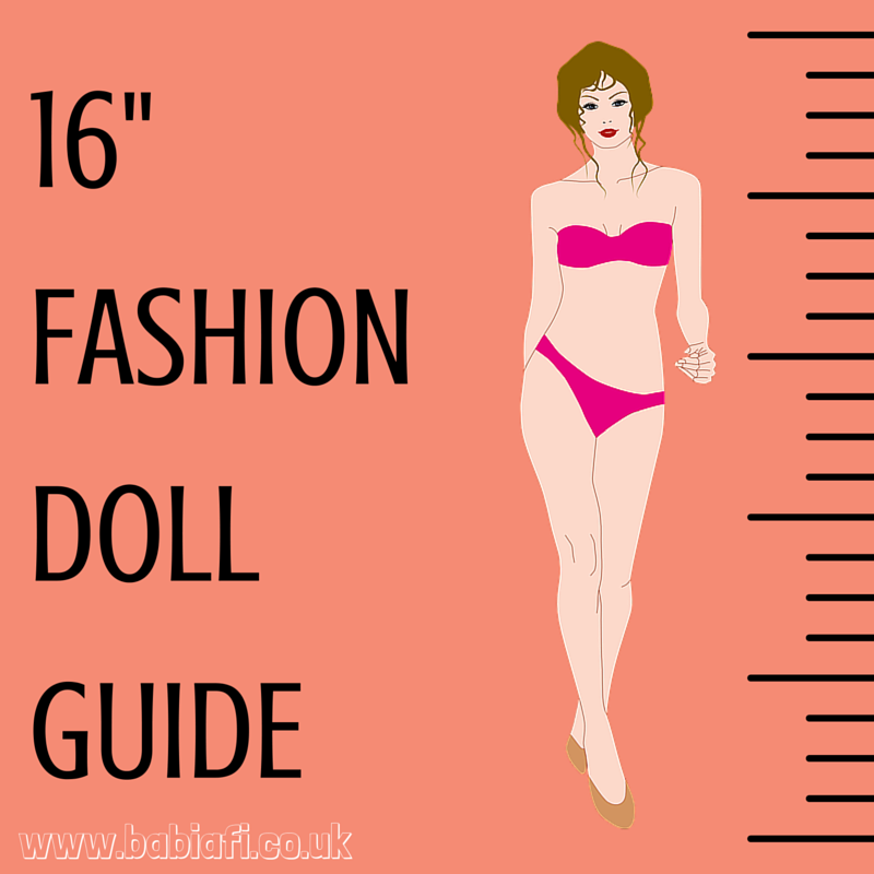 16" Fashion Doll Guide