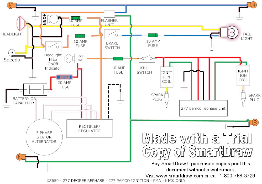 Xs650 Pma Electronic Ignition Wiring Diagram - Wiring Diagram Schemas