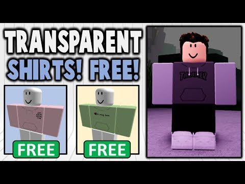 Transparent Shirt Template Roblox 2019 Revealing Robux Codes Free - free download 40 roblox clothes template free download