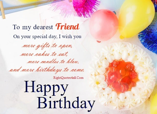 Heart Touching Birthday wishes for Friend