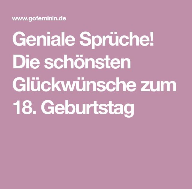 44++ Sprueche zum 18 geburtstag tochter lustig information