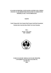 Judul Skripsi Jurnalistik