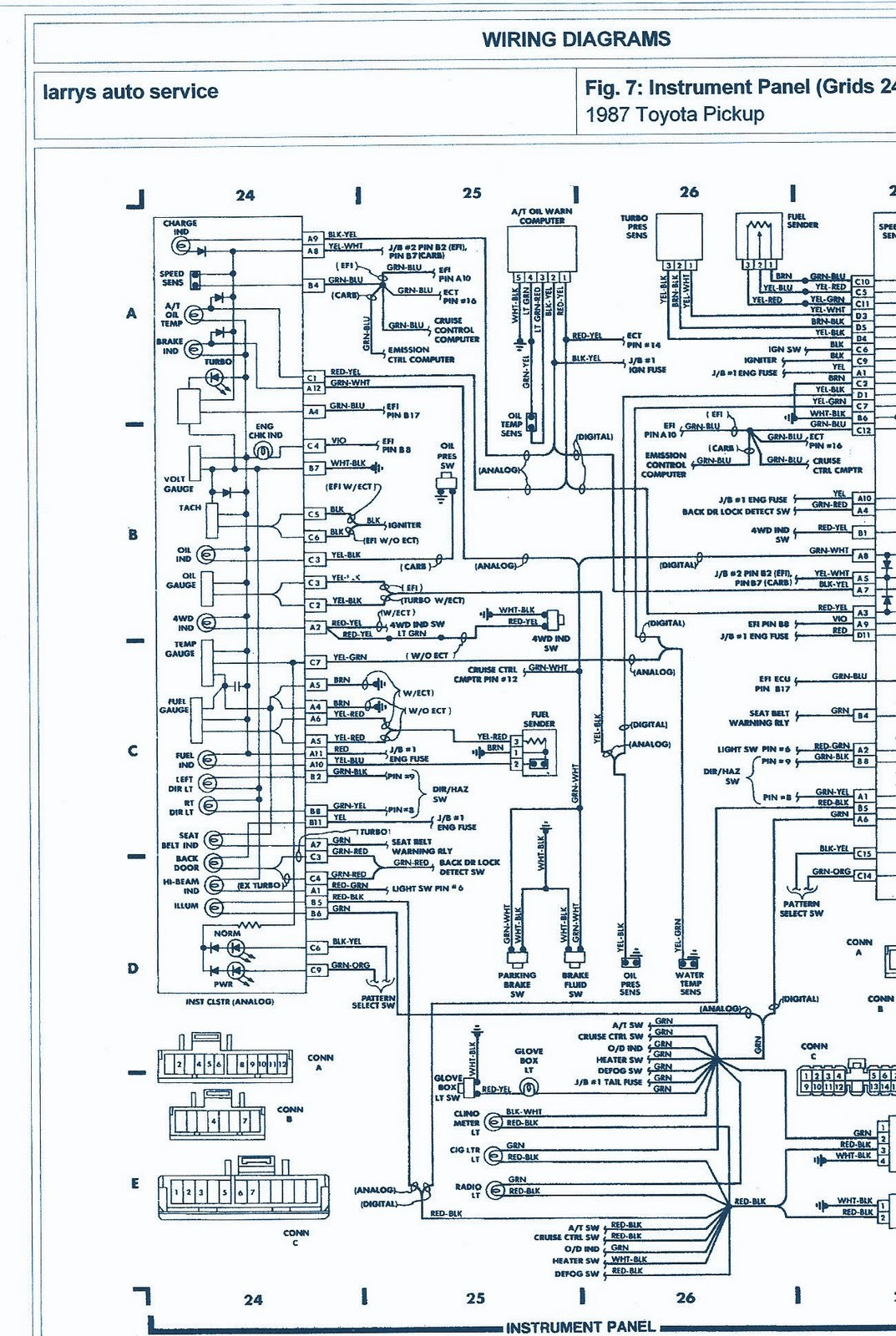 1987 Chevy Pickup Wiring Diagram - Wiring Diagram Schema