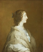 Henrietta-Maria (1603–1669) Studio of Van Dyck Repro ID BHC2761 Copyright National Maritime Museum