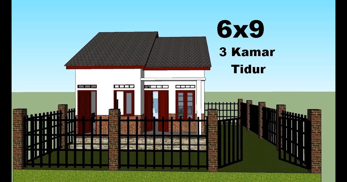  Gambar Pondasi Rumah 6X9 3 Kamar  Denah Gambar  Pondasi  