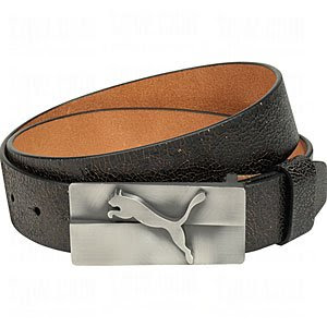 Men&#39;s Puma Golf Tilt Cracked Leather Belt Closeout discount - Golf Belts for Men