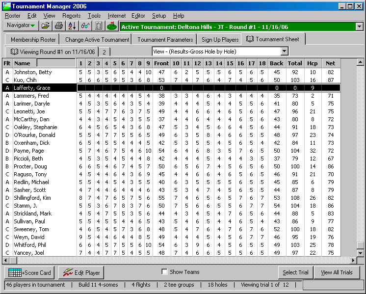 Golf tournament manager software mac download