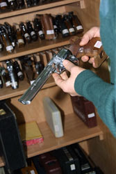 Revolver en Intervención Armas Guardia Civil