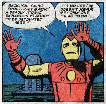 'Wait, how am I making my mouth do this?' Tales of Suspense #49