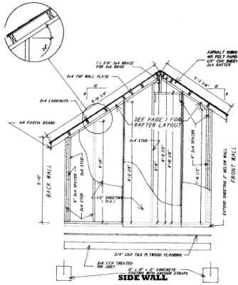 10 X 10 Saltbox Shed Plans Download My Shed Plans