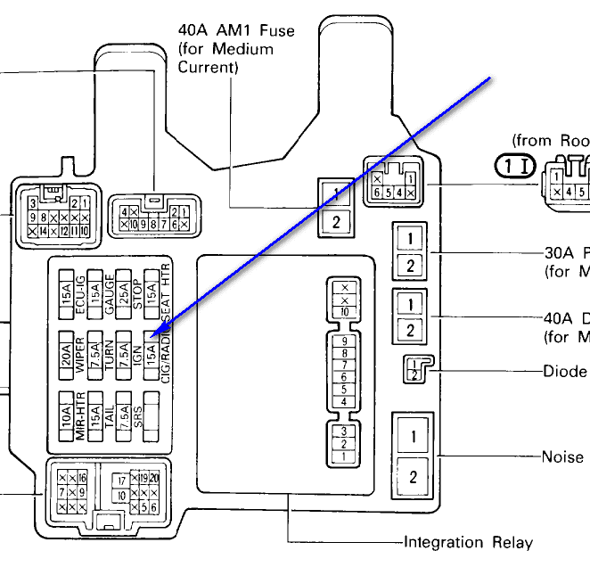 95 Lexu Gs300 Fuse Box Diagram - Wiring Diagram Networks