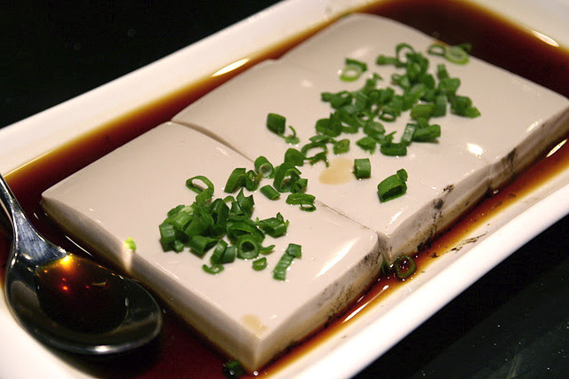 Steamed Lingzhi Tofu in Supreme Soya Sauce