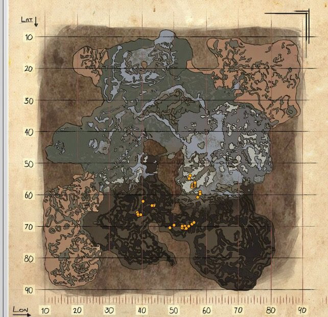 Where To Find Rock Drake Eggs Aberration Map - bmp-connect