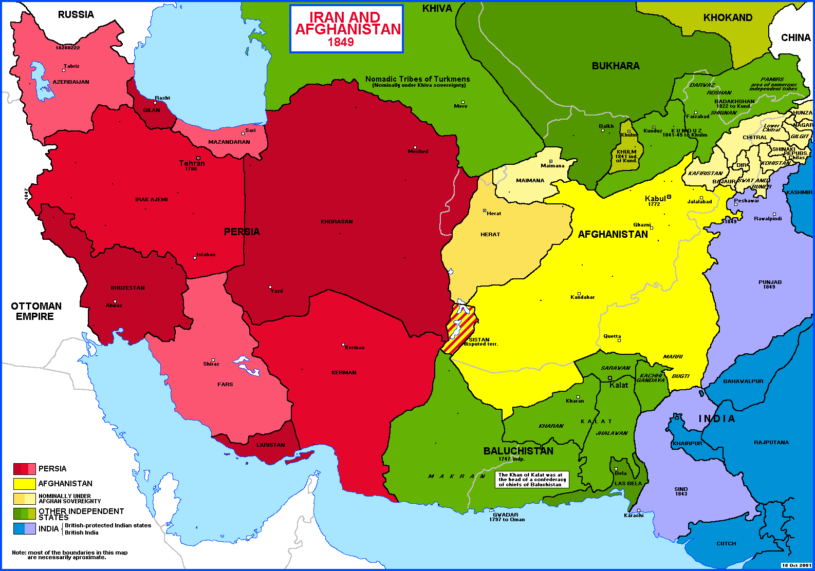 Islamic World Map 632 750 Ad