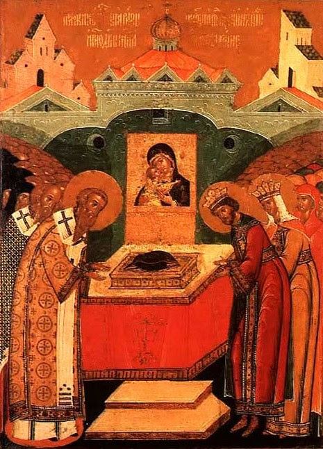 IMG THH PLACING of the Robe of the Mother of God at Blachernae