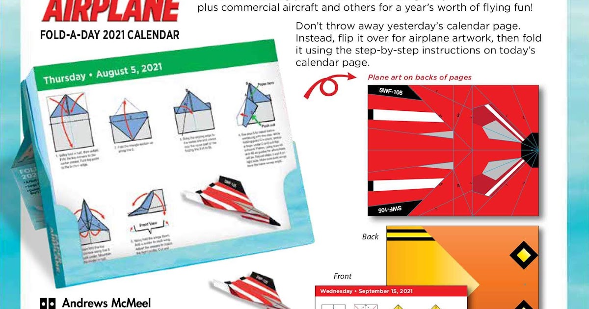 Plane Calendar 2021 Calendar 2021
