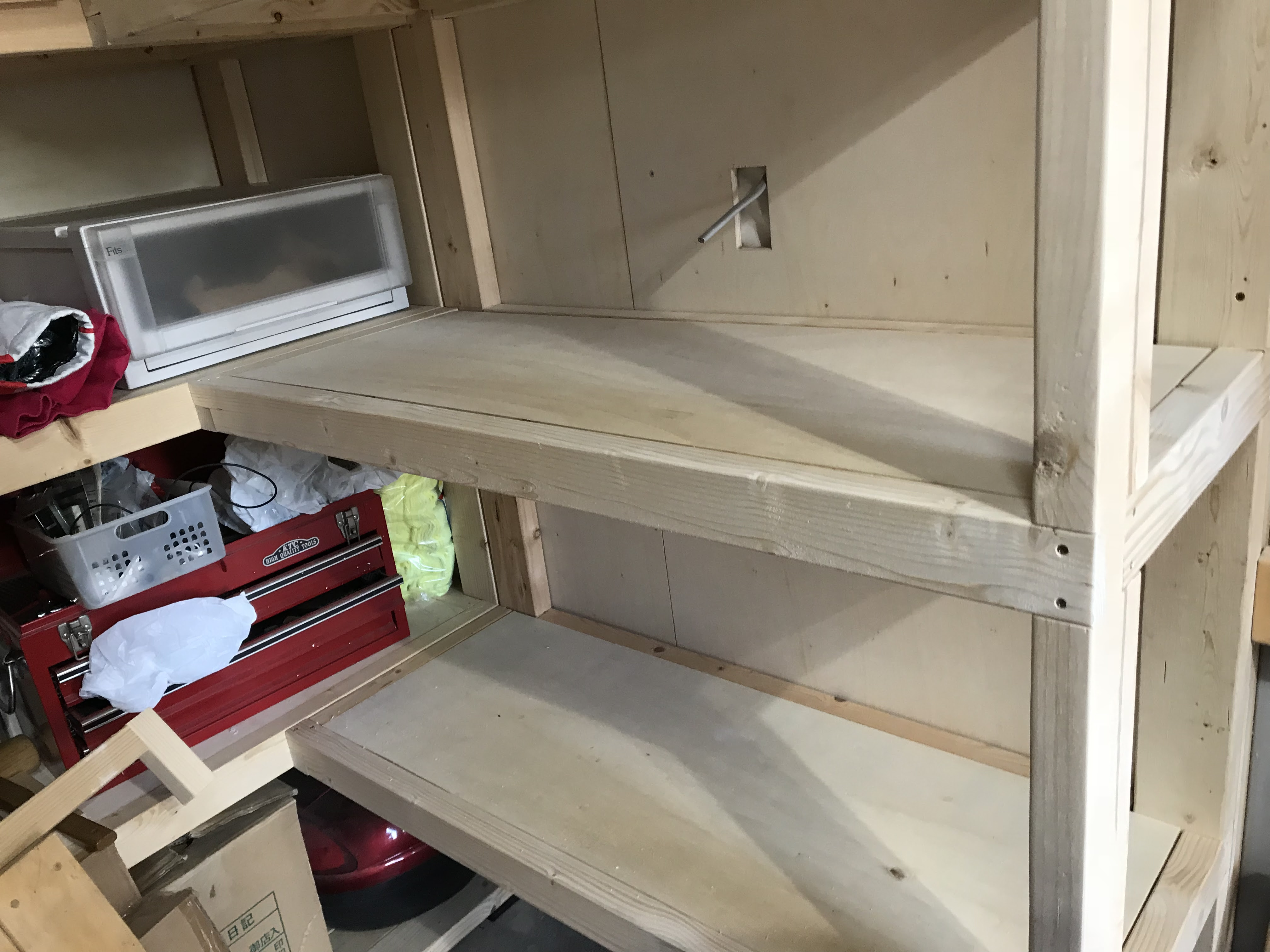 優雅 簡単 物置 棚 Diy ガサカトメガ