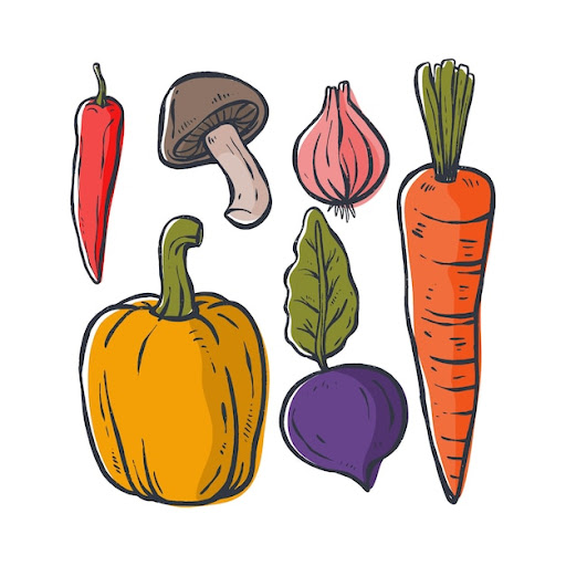 50 野菜 イラスト 手書き 6309 野菜 イラスト 手書き 白黒 Ikiokepitu