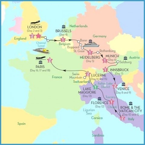 Map Germany Switzerland - Share Map