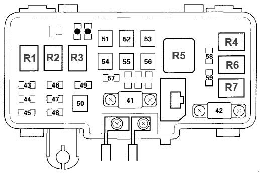 2005 Acura Mdx Fuse Box Diagram - Wiring Diagram Schemas