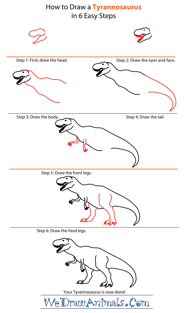 Top How To Draw A Tyrannosaurus Rex Step By Step in the year 2023 Check it out now 