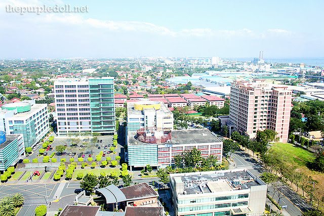 View from Bellevue Manila Signature Club Lounge