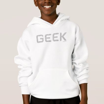 Geek binary code computer freaks cool programmer hoodie