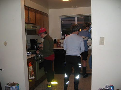 Taking over the kitchen