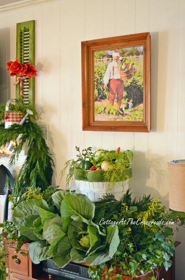 A Gardener's Christmas - Cottage at the Crossroads-How I Found My Style Sundays- Christmas Edition- From My Front Porch To Yours