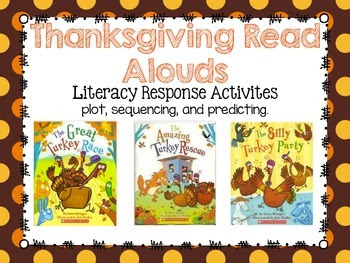 Thanksgiving Read Alouds {Response Activities}