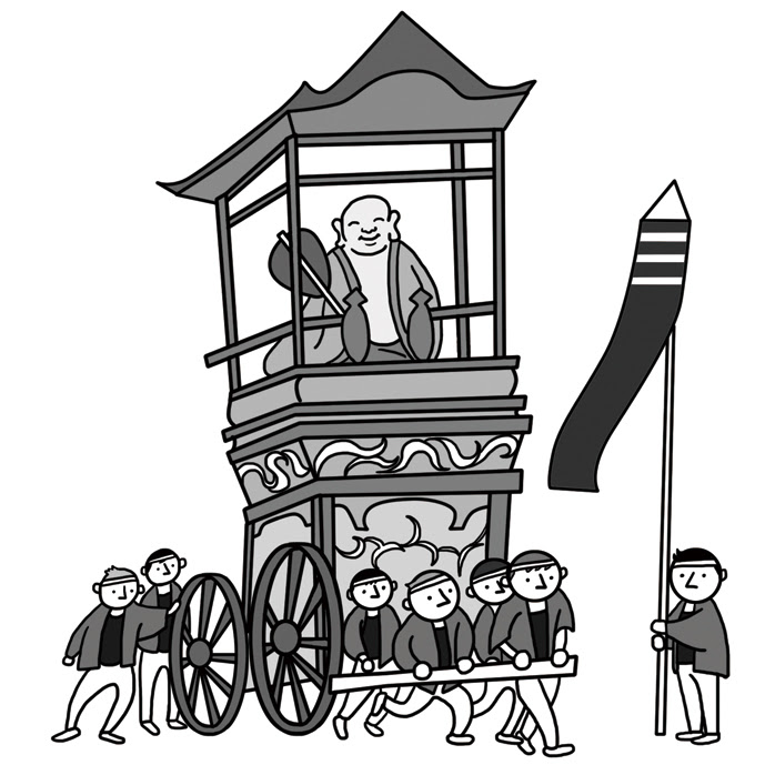 トップ100 山車 イラスト 動物ゾーン