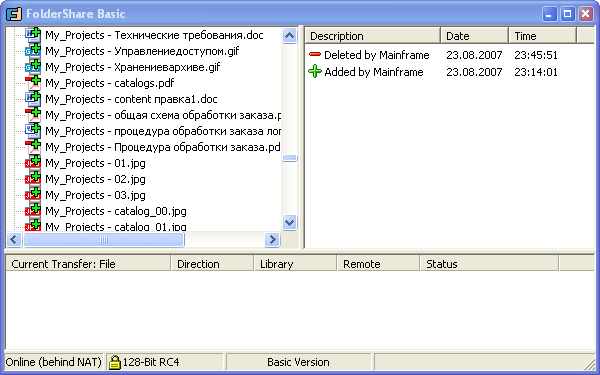 FolderShare Satellite FolderShare Satellite