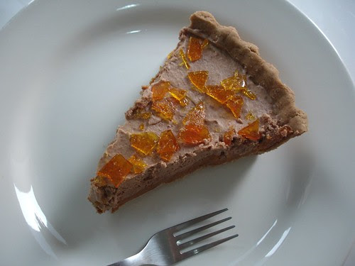 Milk Chocolate and Caramel Tart