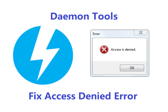 daemon tools device setup error