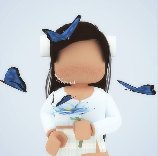 Roblox Avatar Girls With No Face Cute Aesthetic Roblox Avatar No Face Can Be Cute In 2020 Click On The Content Folder 3 - roblox avatar girl with background