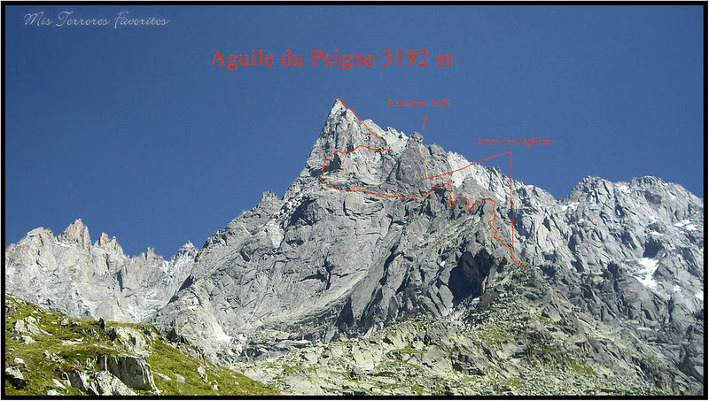 ARETE DES PAPILLLONS + NORMAL DEL PEIGNE- ALPES