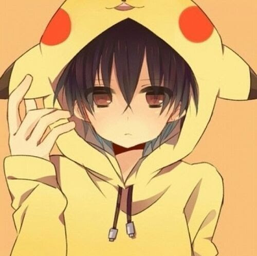 Cute Anime Girl In Pikachu Hoodie gambar ke 13