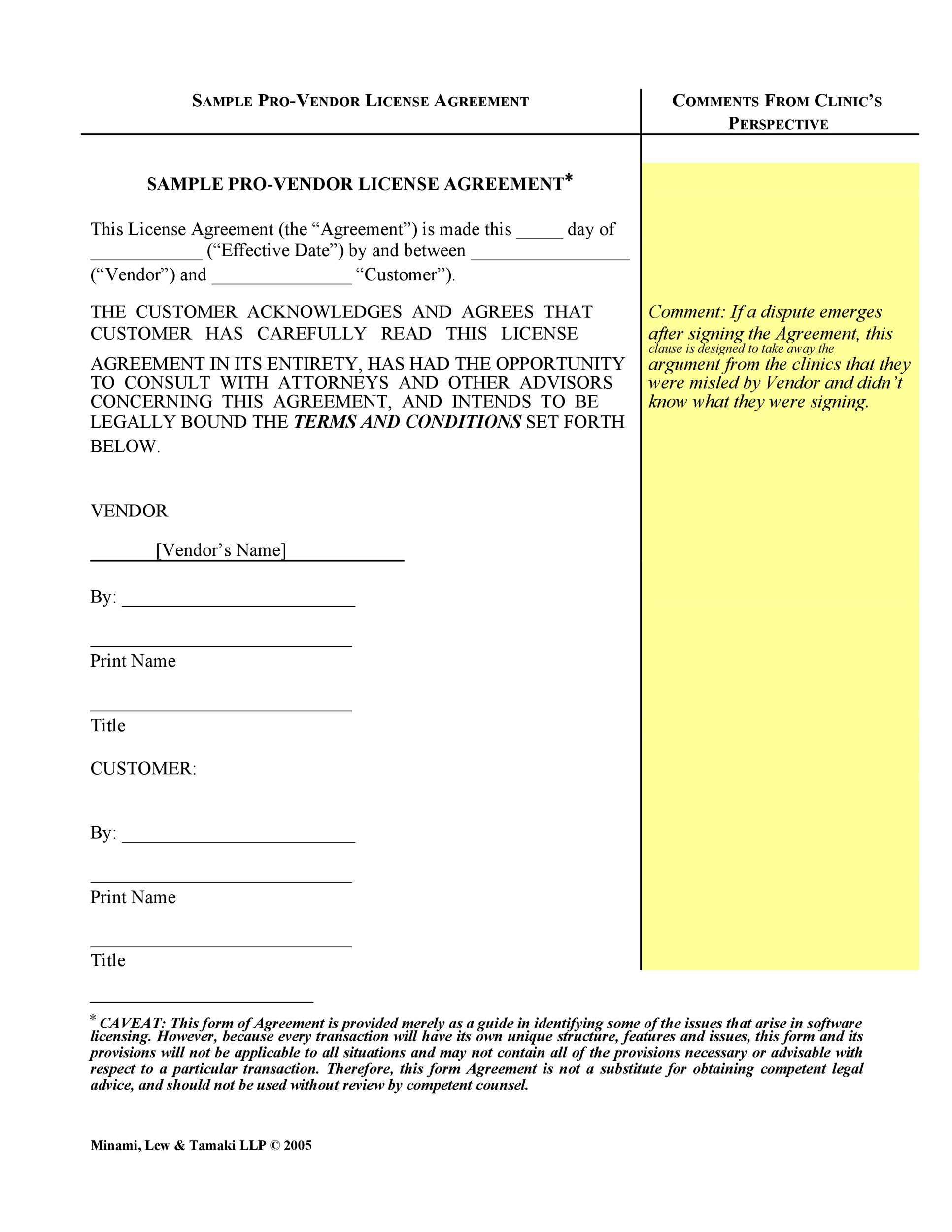 ip licensing agreement template