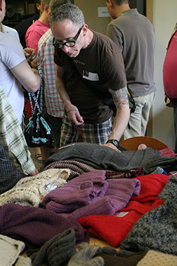 In the Garment Room