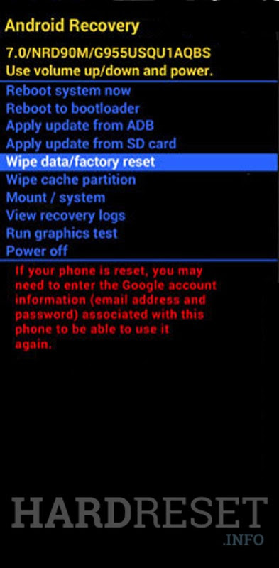 Factory Reset NOKIA 5