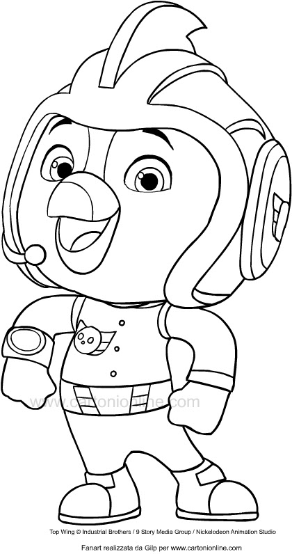 Il Meglio Disegni Da Colorare Top Wing Colorare Disegni