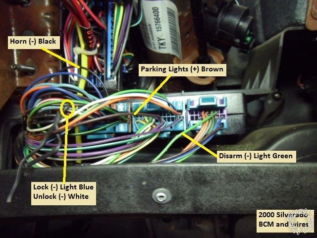 Remote Starter Wiring On 2002 Chevy Silverado - Complete Wiring Schemas