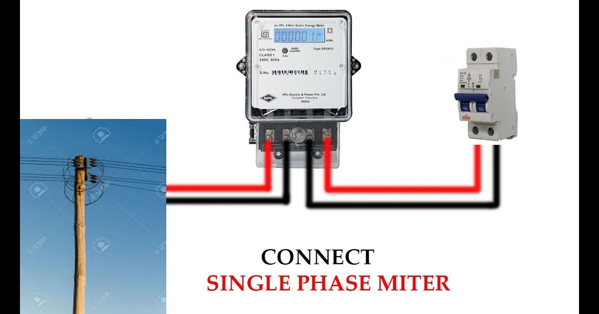 Single Phase Kwh Meter Wiring Diagram Wiring Diagram Schemas