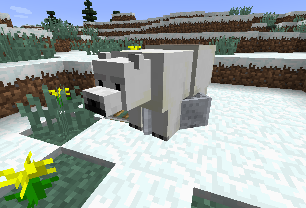 最高のマインクラフト 驚くばかりマイクラ シロクマ ハウス