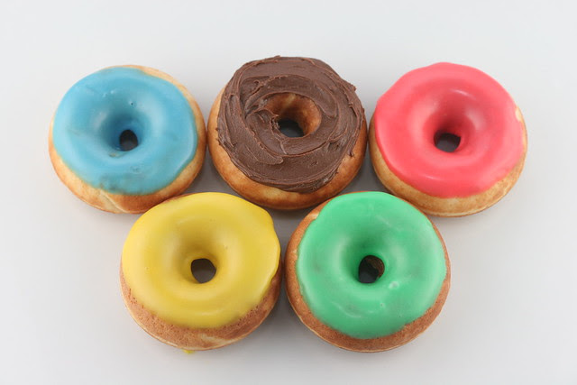 Mini Olympic Donuts
