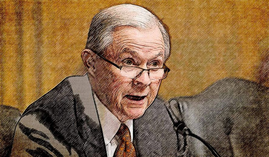 Attorney General Nominee Jeff Sessions Illustration by Greg Groesch/The Washington Times