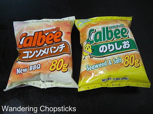 Calbee Seaweed and Salt Potato Chips 2