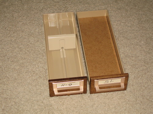 Card Catalog Conversion - Drawers